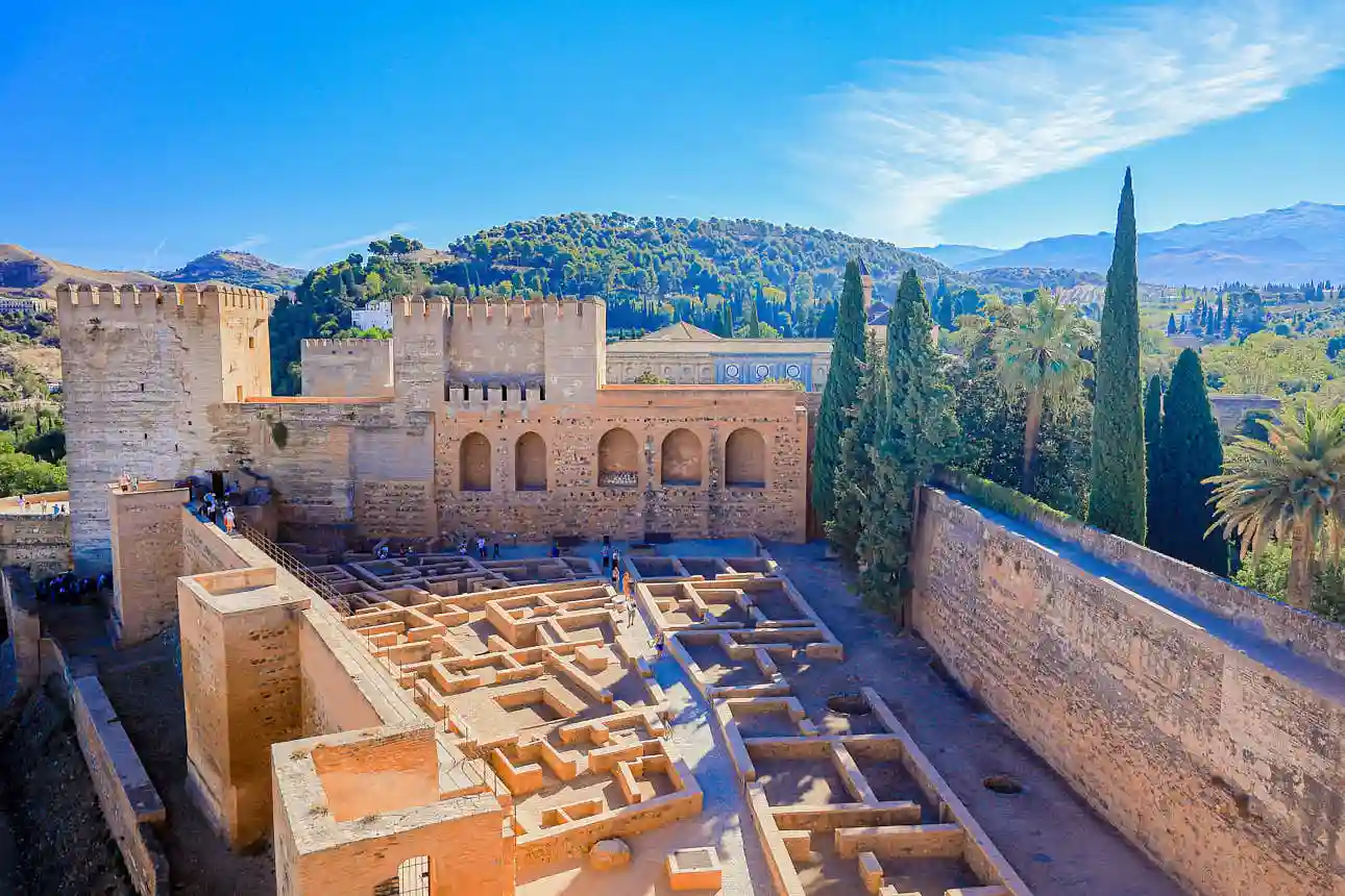 Alhambra Preise Impression Alcazaba Nasridenpaläste